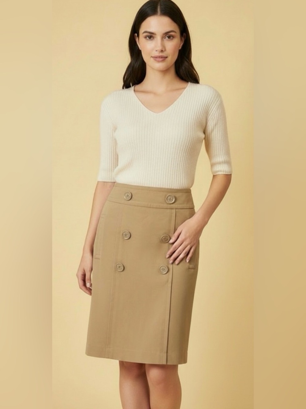 NWT Sandro Sportswear Size 8 Tummy Control A-Line Skirt
